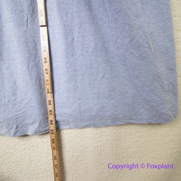 Anthropologie HUTCH blue Dress scalloped elastic waistline, size 3X - Picture 7 of 16